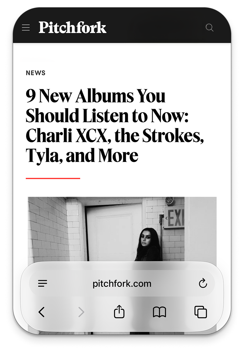 Pitchfork article about new albums